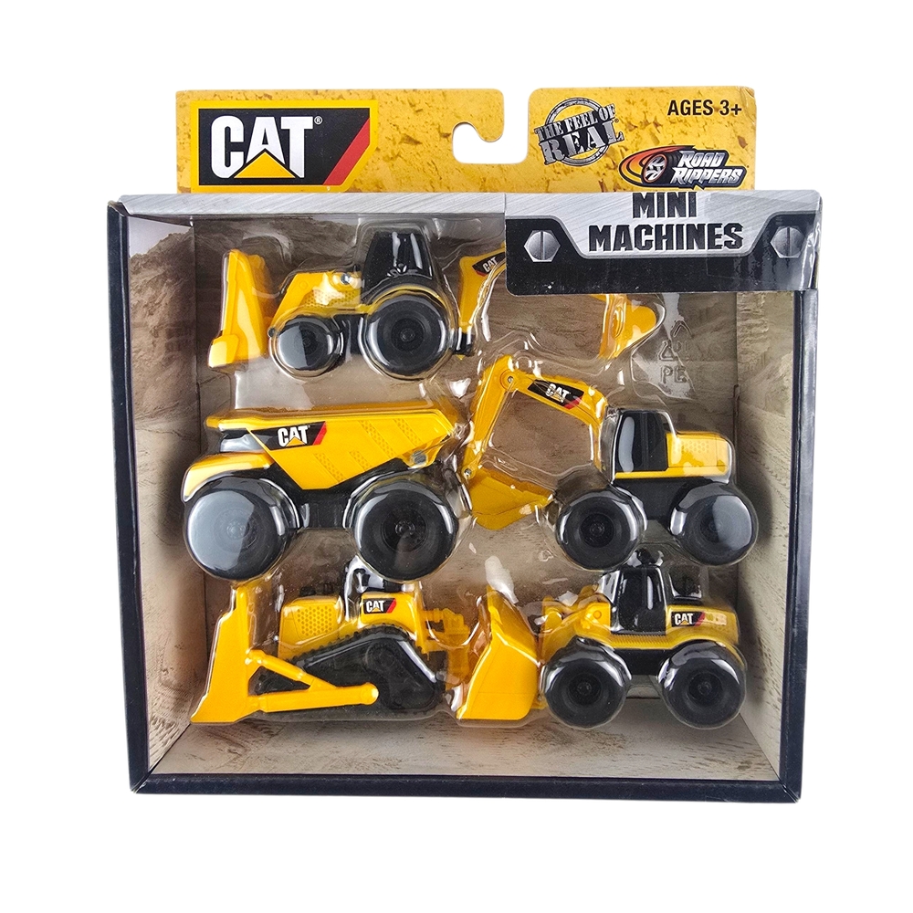 CAT Construction Mini Machines Toy Set - 5 pack